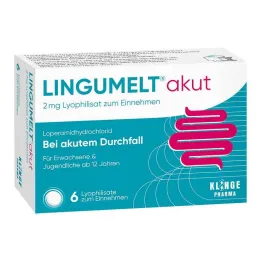 LINGUMELT akut ağızda dağılabilen tabletler, 6 adet