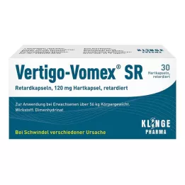 VERTIGO-VOMEX SR Sürekli salımlı kapsüller, 30 adet