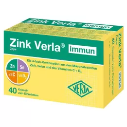 ZINK VERLA immun Kapsüller, 40 adet
