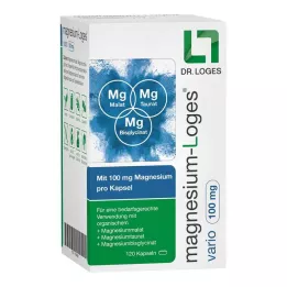 MAGNESIUM-LOGES vario 100 mg kapsül, 120 adet