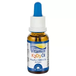 VITAMIN K2D3 Yağı Dr.Jacobs, 20 ml