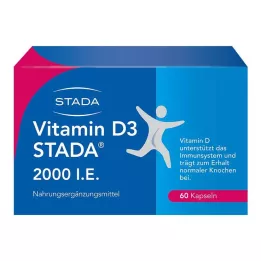 VITAMIN D3 STADA 2000 I.E. kapsül, 60 adet