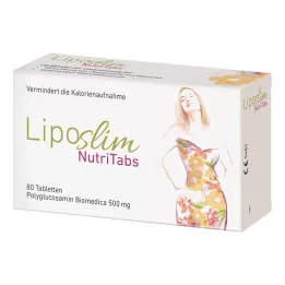 LIPOSLIM NutriTabs tabletler, 80 adet