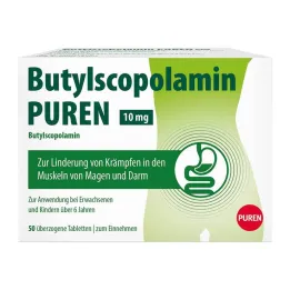 Butilskopolamin PUREN 10 mg tablet, 50 adet