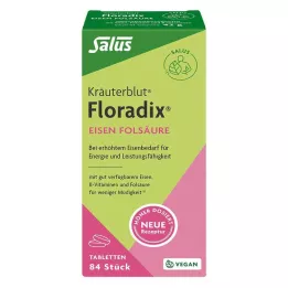FLORADIX Demir Folik Asit Tabletleri, 84 adet