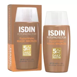 ISDIN Fotoprotector Fusion Water Col.bronz SPF 50, 50 ml