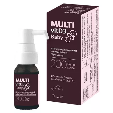 MULTIVITD3 Bebek Pompası Solüsyonu, 10 ml MULTIVITD3 Bebek Pompası Solüsyonu, 10 ml
