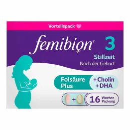 Femibion 3 emzirme kombinasyon paketi, 2x112 adet