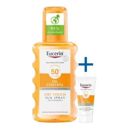 Eucerin Sun Oil Control Vücut şeffaf Sprey LSF 50 +, 200 ml