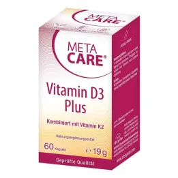 Meta Care Vitamin D3 Plus 10.000 IU + 80 µg K2 kapsül, 60 adet