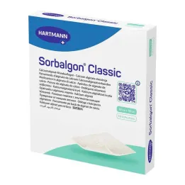 Sorbalgon Classic 10x10 cm kalsiyum aljinat kompresi, 10 adet