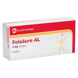 FOLSÄURE AL 5 mg tabletler, 20 adet