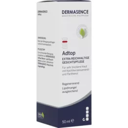 DERMASENCE Adtop ekstra zengin yüz bakım kremi, 50 ml