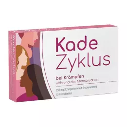 KADEZYKLUS adet dönemindeki kramplar için 250 mg FTA, 10 adet