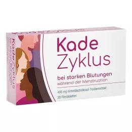 KADEZYKLUS adet döneminde ağır kanama için 400 mg FTA, 20 adet