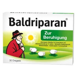 Sedasyon için kaplanmış Baldriparan tabletleri, 30 adet