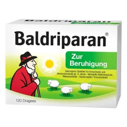 Sedasyon için kaplanmış Baldriparan tabletleri, 120 adet