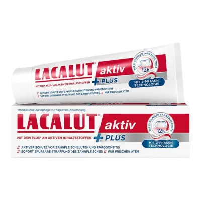 Lacalut Aktiv Plus diş macunu, 75 ml Lacalut Aktiv Plus diş macunu, 75 ml