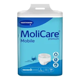 Molicare Premium Mobile 6 damla L beden, 14 adet
