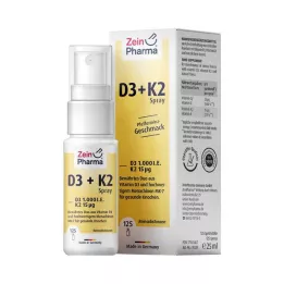VITAMIN D3+K2 1000 IU sprey, 25 ml