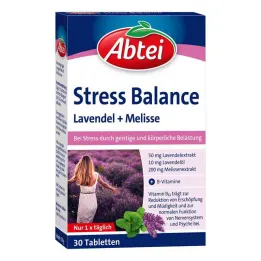Abbey Stress Balance Lavanta + Melissa Tablet Tf (30 adet)