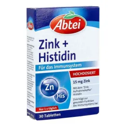 Abbey çinko + histidin tabletleri (30 adet)