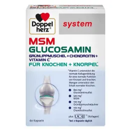 Doppelherz MSM Glukozamin sistemi kapsülleri, 60 adet