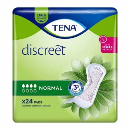 TENA® idrar kaçırma için gizli normal pedler, 24 parça