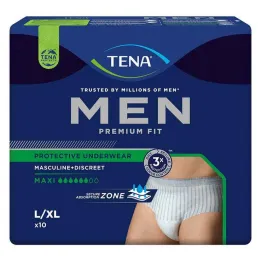 TENA® MEN PREMIUM FIT İdrar kaçırma için Maxi L Pantolon/XL , 10 parça
