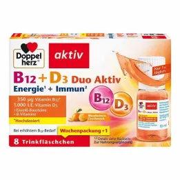 Doppelherz B12 + D3 Duo Aktif İçme Ampulleri, 8 adet