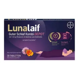 Lunalaif İyi Uyku Kombi Depo Tabletleri, 30 adet