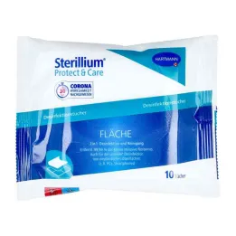 Sterillium Protect & Care yüzey dezenfektan mendilleri (10 adet)