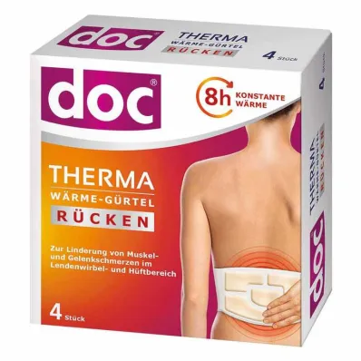doc® THERMA ısı kemeri arkası, 4 parça doc® THERMA ısı kemeri arkası, 4 parça