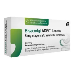 Bisacodyl ADGC® Laxans 5 mg mide-dirençli tablet, 40 adet