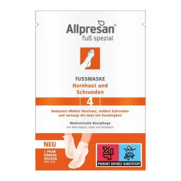 Allpresan Ayak Özel Numara 4 Ayak Maskesi (1 paket)