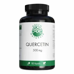 Green Naturals Quercetin 500 mg yüksek doz kapsüller, 180 adet