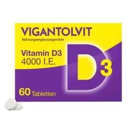 Vigantolvit 4.000 IU D3 vitamini tabletleri, 60 adet