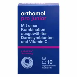 Orthomol pro Junior çiğneme tabletleri, 10 adet