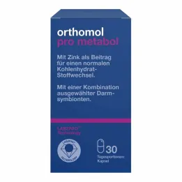 Orthomol pro metabol kapsülleri, 30 adet