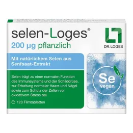 Selen-Loges 200 µg bitkisel film kaplı tablet, 120 adet