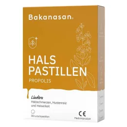 Bakanasan boğaz pastili propolis, 30 adet