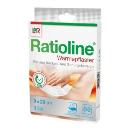 Ratioline boyun / omuz ısı bantları 9x29 cm, 3 adet