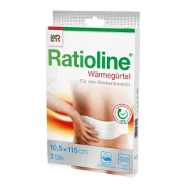 Ratioline ısı kemeri arka alanı 10,5x115 cm, 3 adet