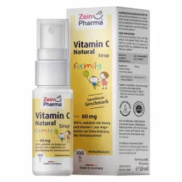 VITAMIN C NATURAL 80 mg Aile Şurubu, 50 ml