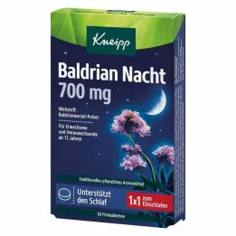 Kneipp Valerian Night 700 mg film kaplı tablet, 30 adet