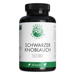 Green Naturals siyah sarımsak 600mg torbalı Kps, 180 adet
