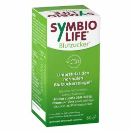 Symbiolife kan şekeri bakteri suşları ve krom kapsüller, 60 adet
