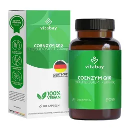 Koenzim Q10 Ubikinon Kompleksi 200 mg vegan kapsül, 120 adet