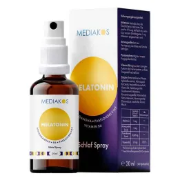 MELATONIN ASHWAGANDHA Mediakos Uyku Spreyi vegan 20 ml sprey, 20 ml