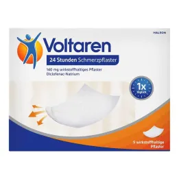 Voltaren diklofenaklı 24 saatlik ağrı bandı, 5 adet